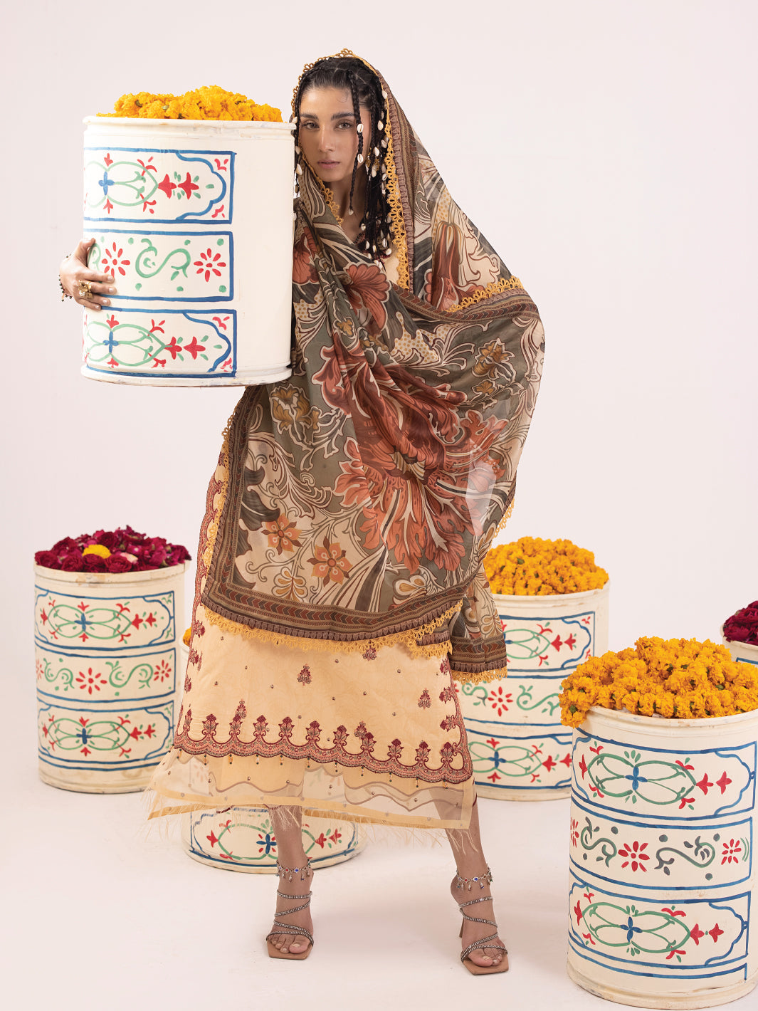 Faiza Faisal Rangeeli Lawn'24 (Gulabo)