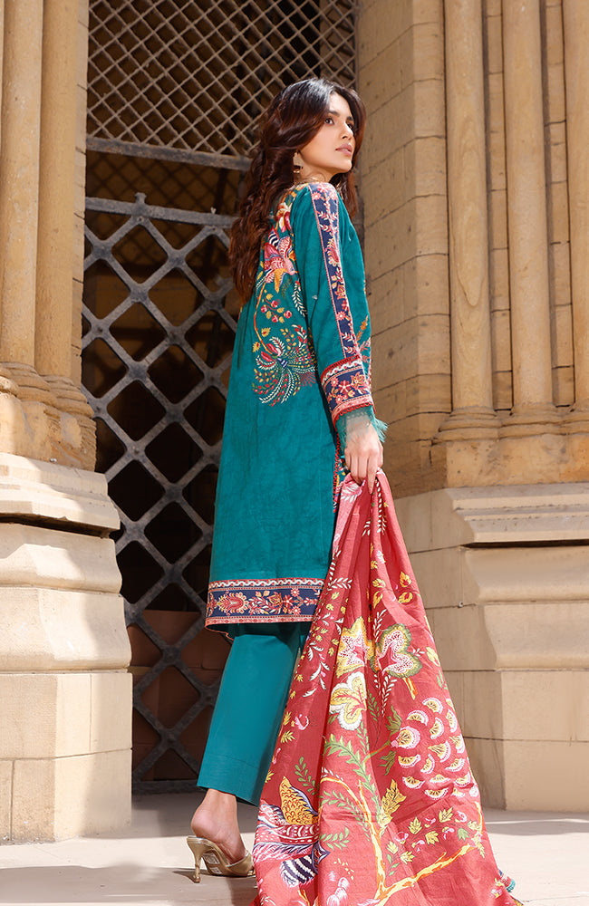 Al-Zohaib Rang Emb Lawn'22 D#8