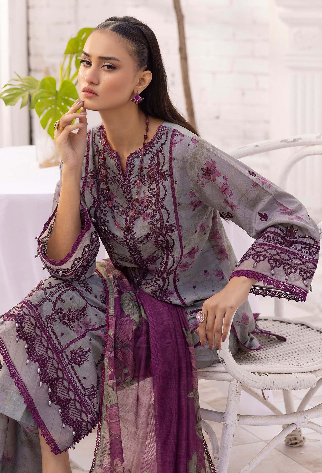 Adan`s Libas Solana Lawn`25 D#03