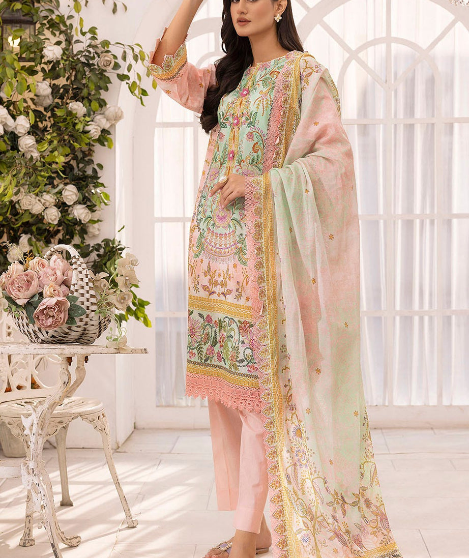 Gul Ahmed Summer Lawn'25 CL#52097-A