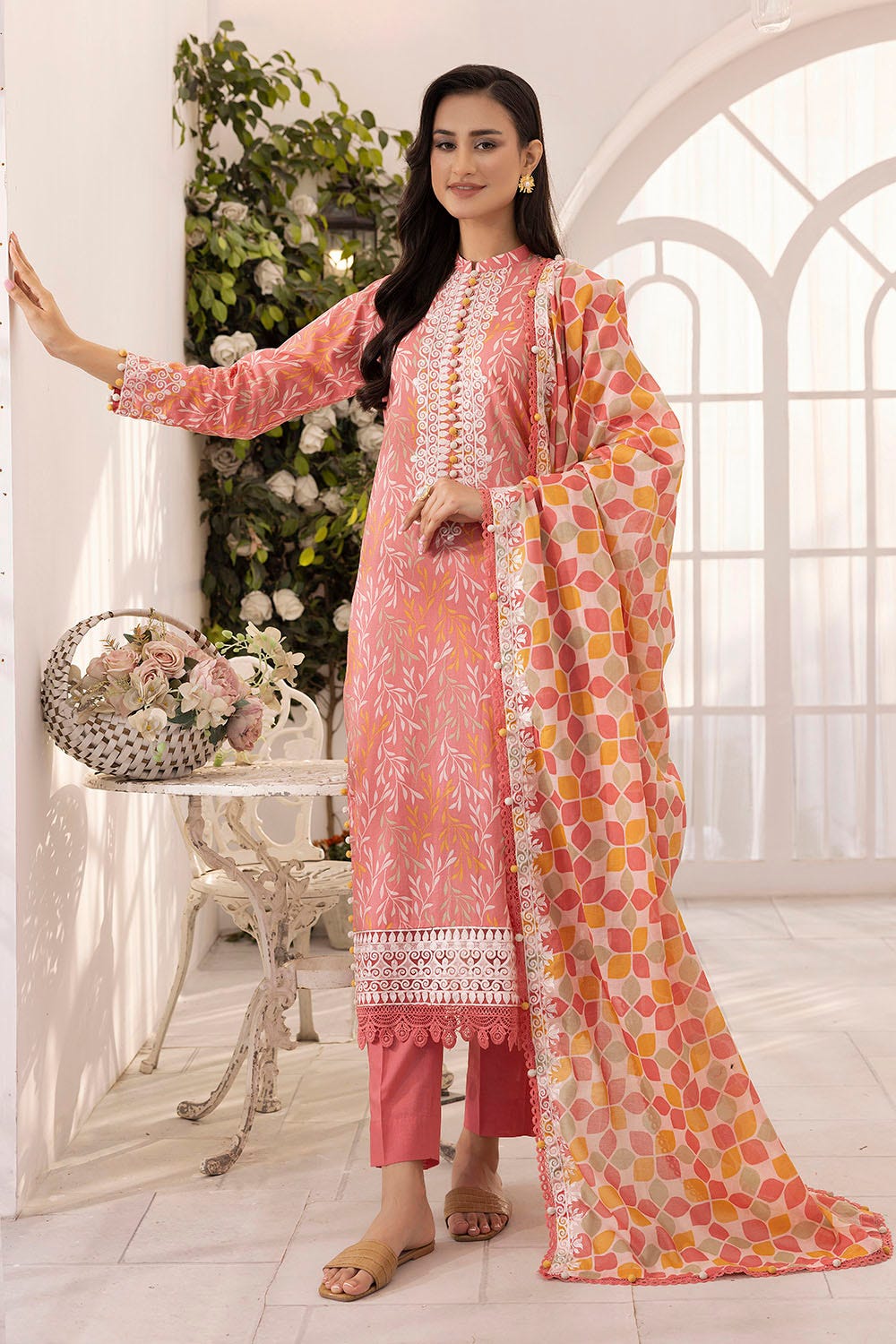 Gul Ahmed Summer Lawn'25 CL#52001-A