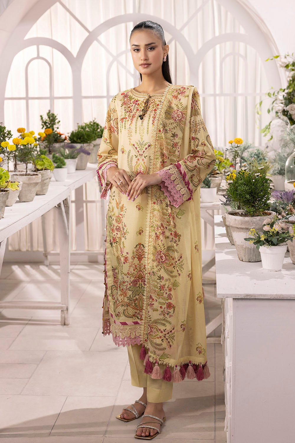 Gul Ahmed Summer Lawn'25 CL#52098-A