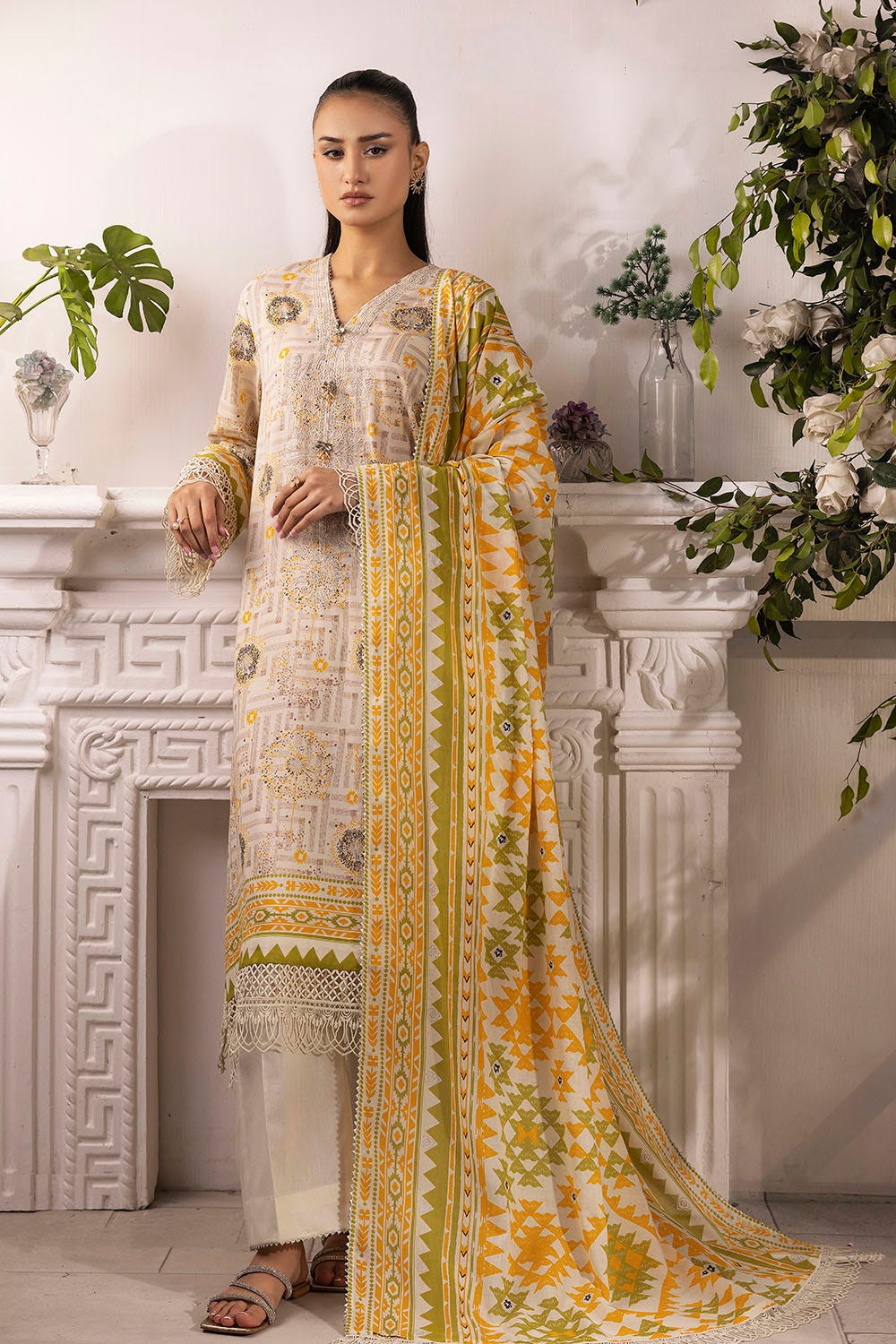 Gul Ahmed Summer Lawn'25 CL#52343