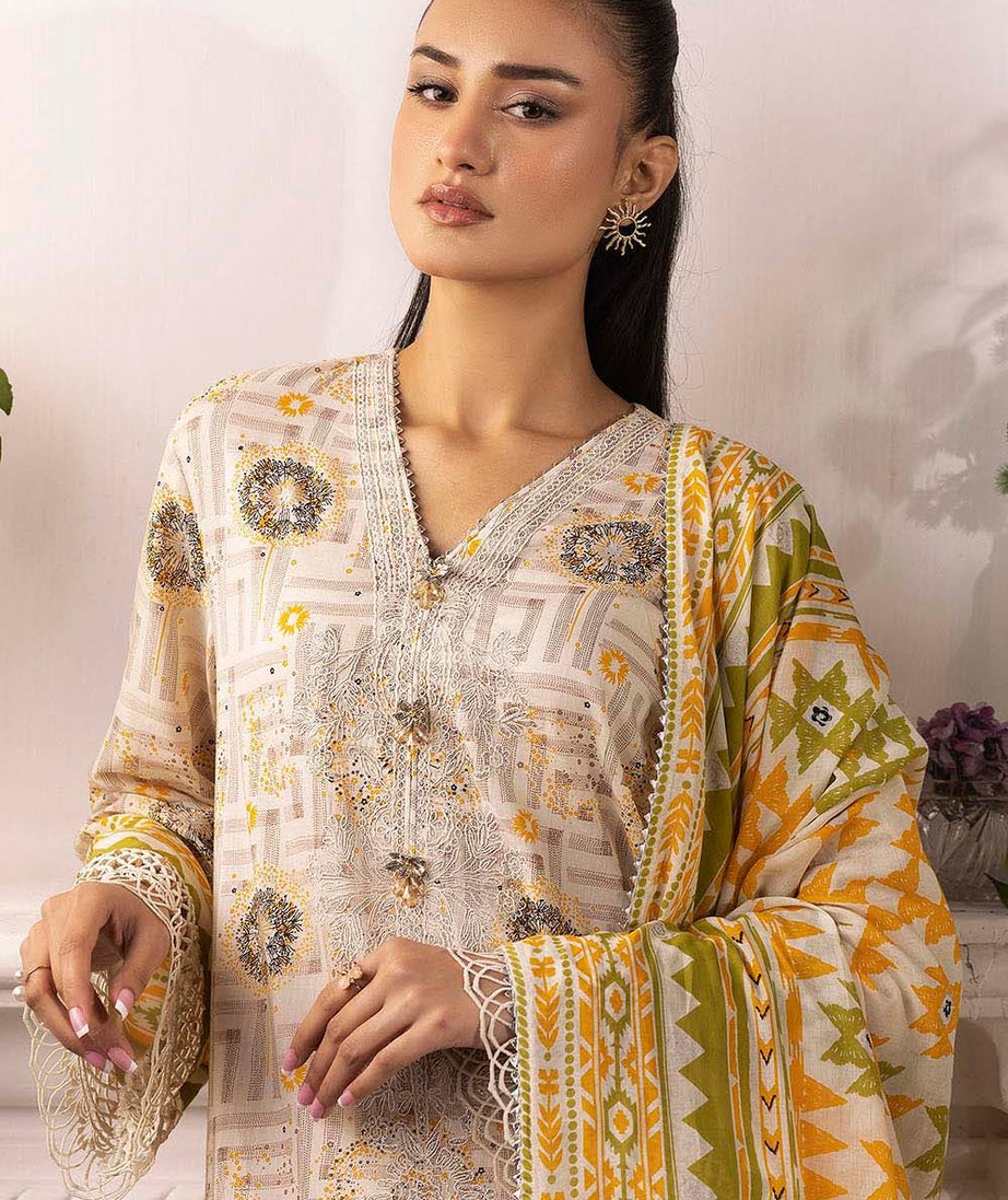 Gul Ahmed Summer Lawn'25 CL#52343