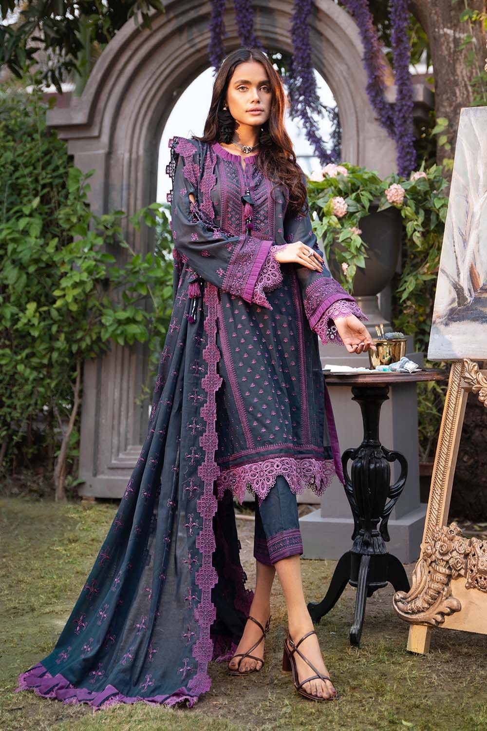 Gul Ahmed Premium Collection'21 LSV#52