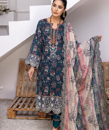 Al Zohaib Coco Print Lawn`22 D#9
