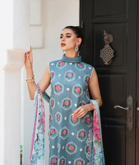 Saira Rizwan Lawn'24 Vol-2 D#09 (Amal)