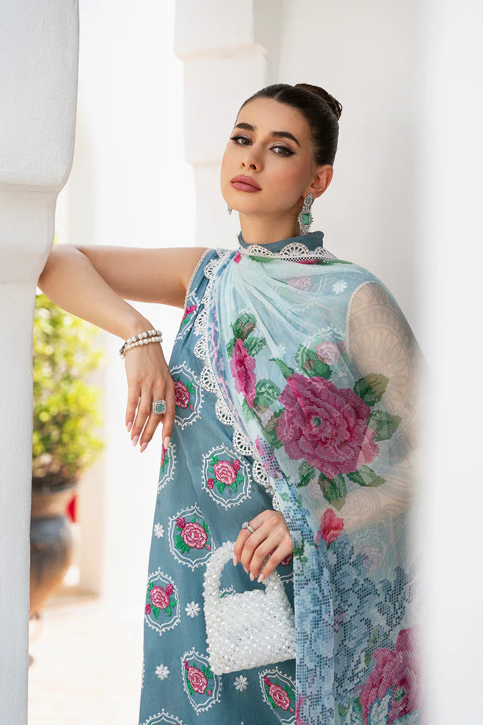Saira Rizwan Lawn'24 Vol-2 D#09 (Amal)