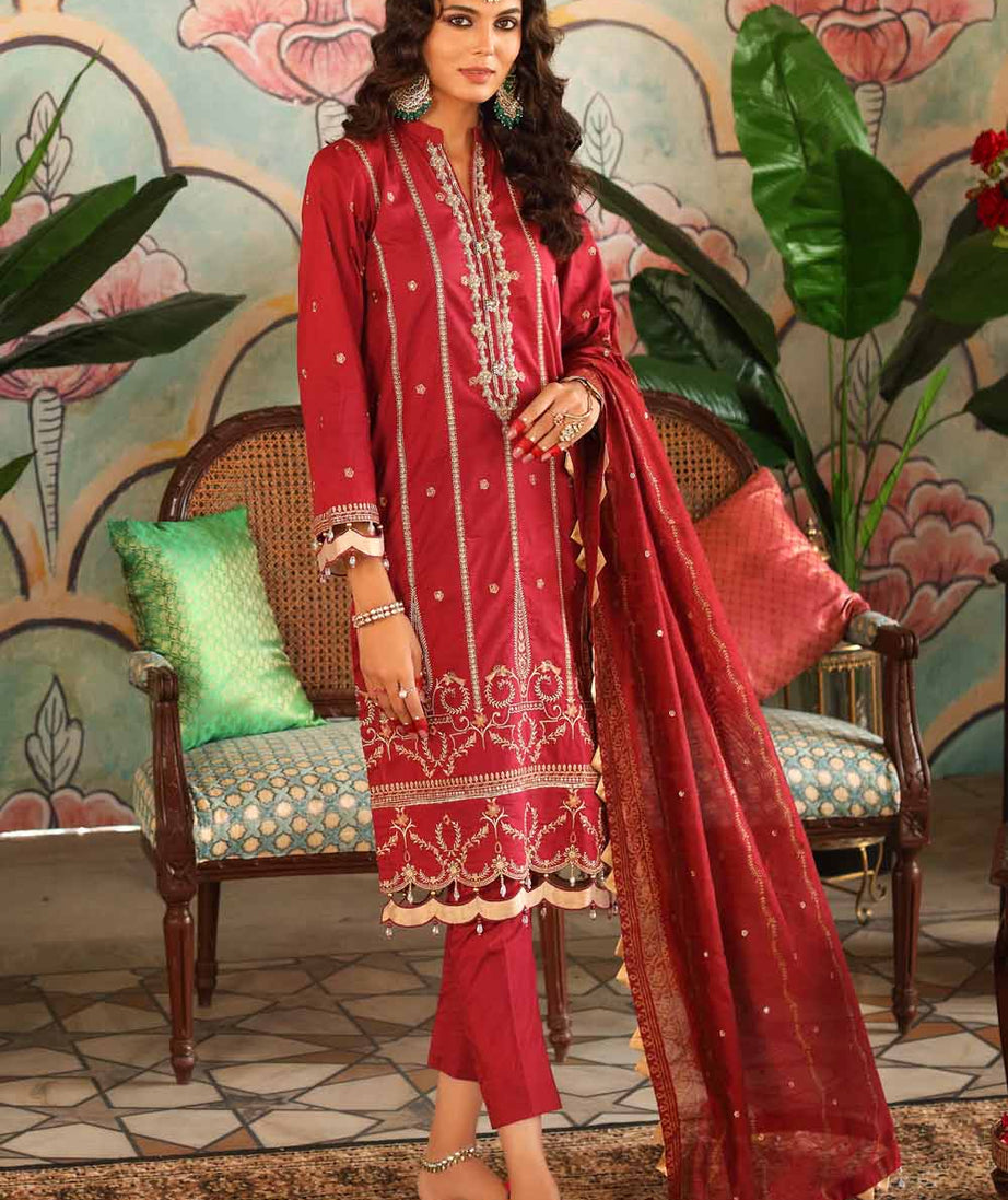 Gul Ahmed Luxury Festive'21 FE # 12243