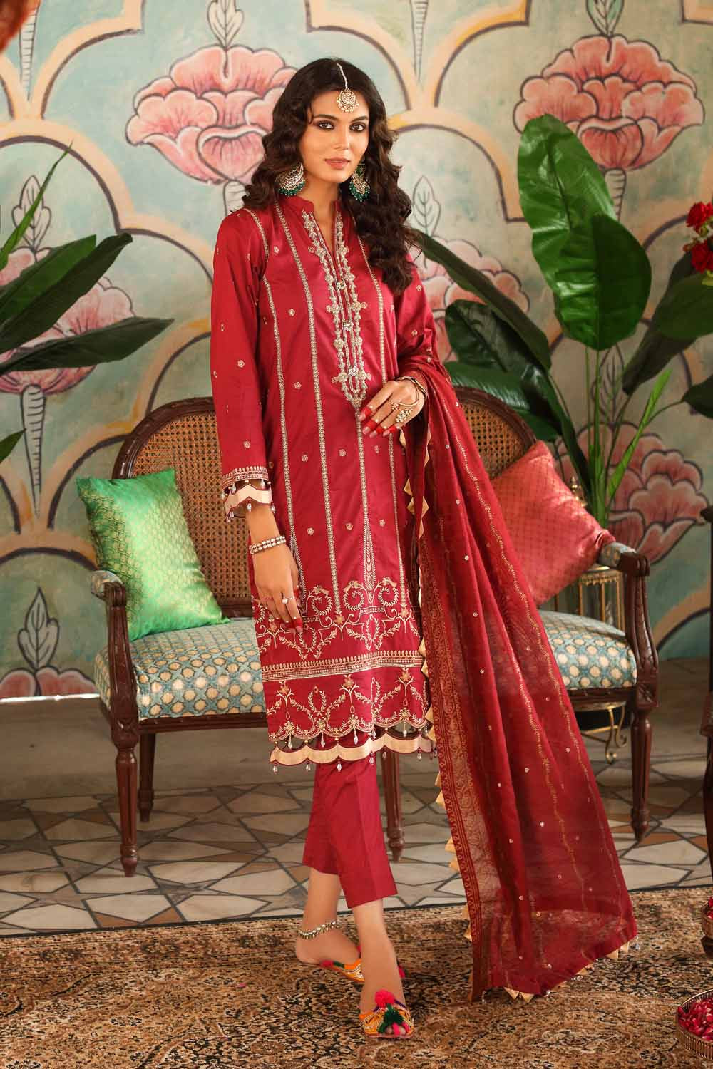 Gul Ahmed Luxury Festive'21 FE # 12243
