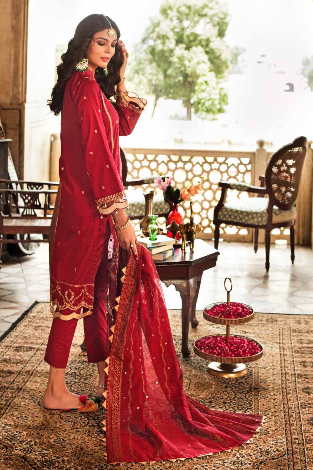 Gul Ahmed Luxury Festive'21 FE # 12243