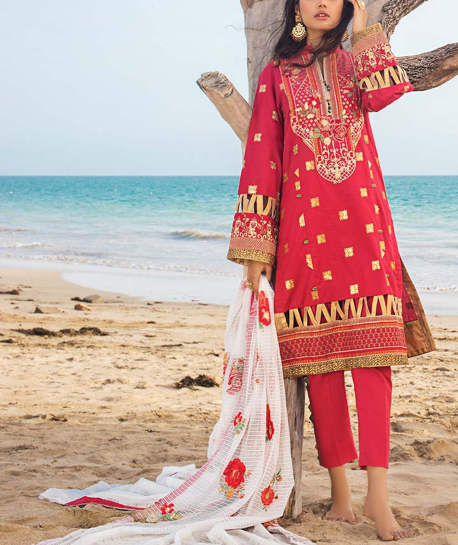 Gul Ahmed Luxury Festive`21 FE#12219