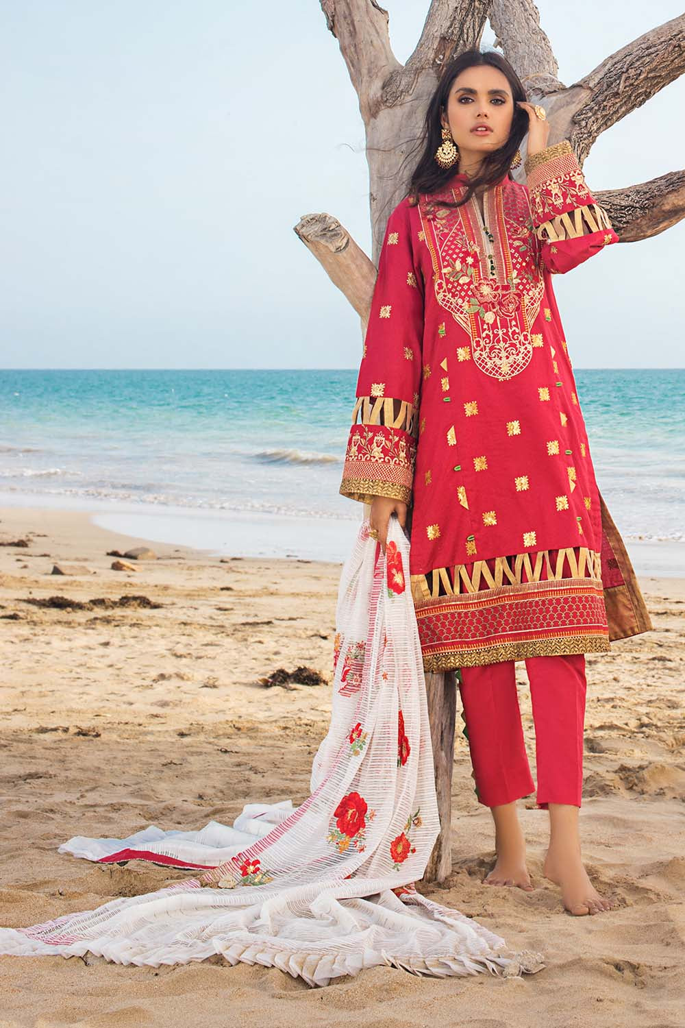 Gul Ahmed Luxury Festive`21 FE#12219