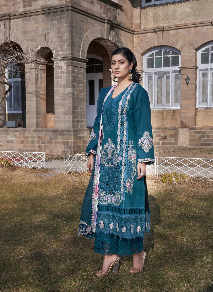 Atiya Irfan Preet Luxury Lawn`25 IZEA ZINC