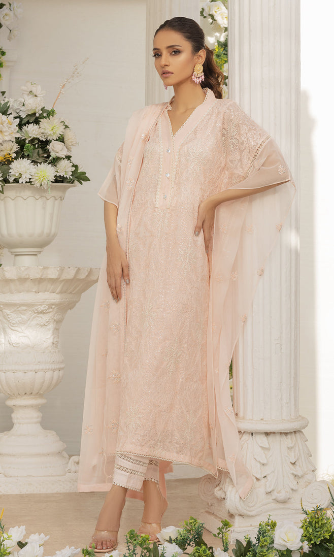 Shamooz Afreen Emb Chiffon`23 Gul