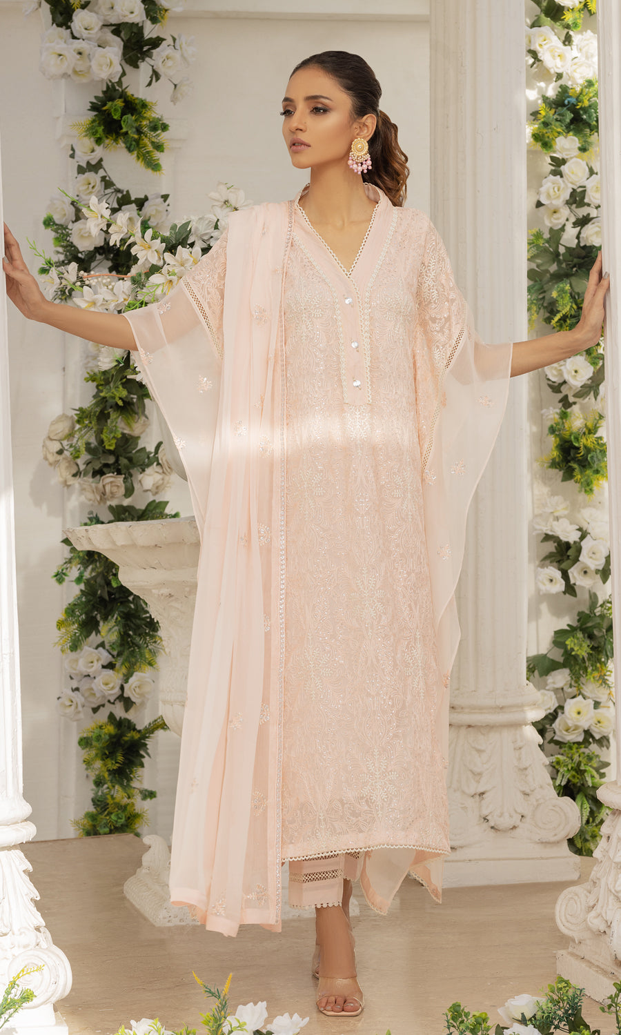 Shamooz Afreen Emb Chiffon`23 Gul