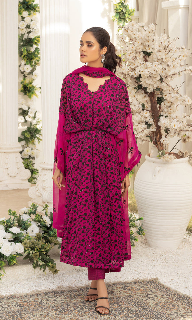 Shamooz Afreen Emb Chiffon`23 HASEENA
