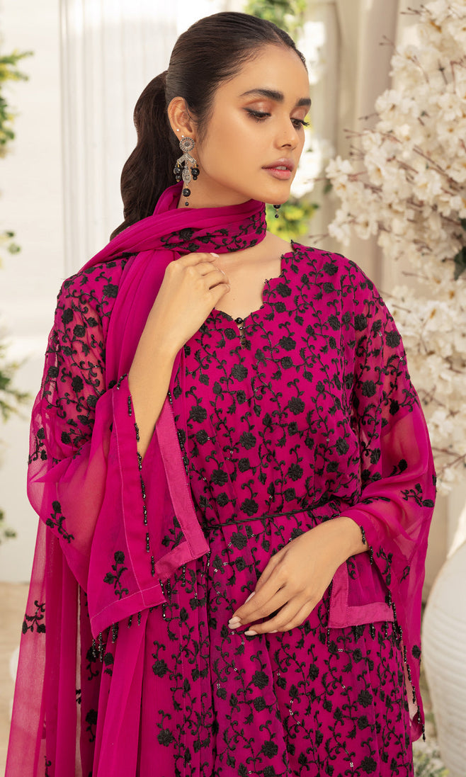 Shamooz Afreen Emb Chiffon`23 HASEENA