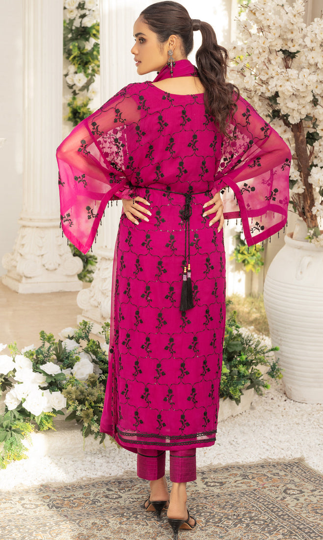 Shamooz Afreen Emb Chiffon`23 HASEENA