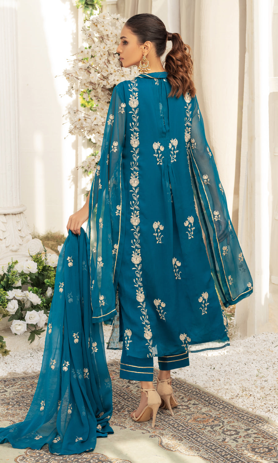 Shamooz Afreen Emb Chiffon`23 HEENA