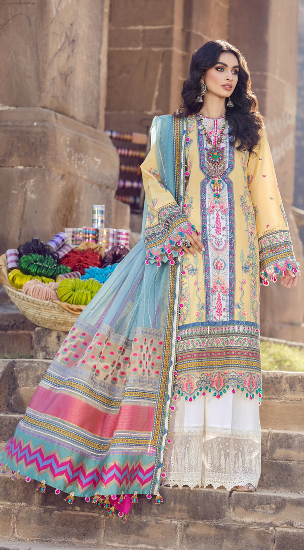 Viva Anaya Virsa Eid Lawn'22 VEL#07 ZARMINAY