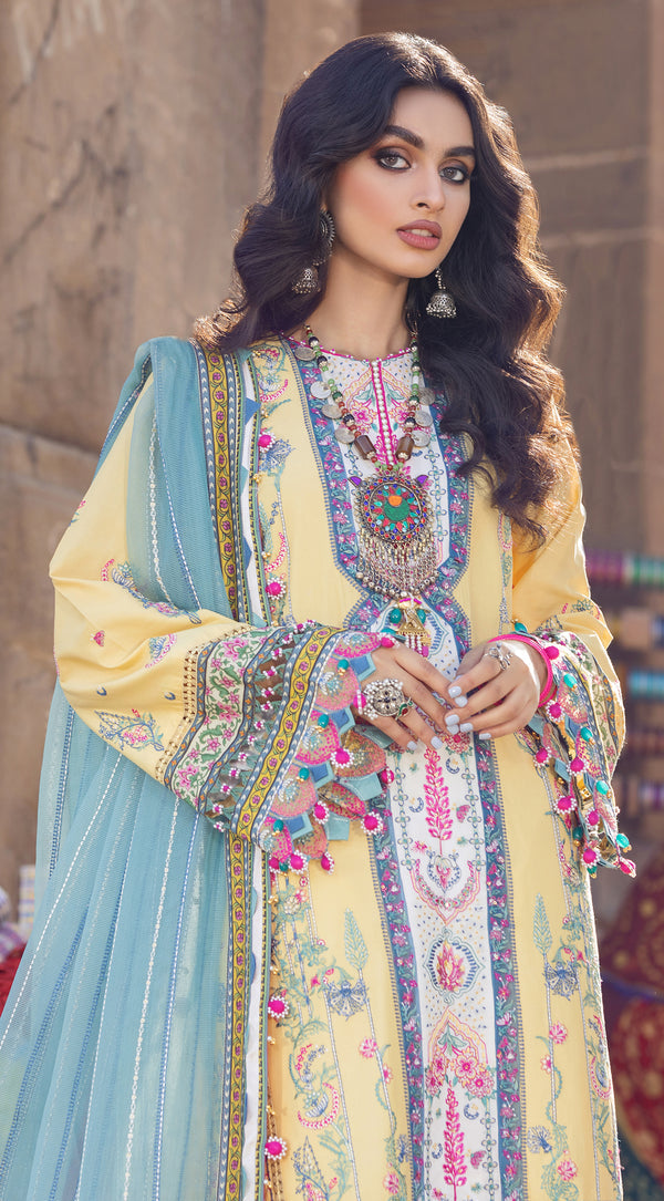 Viva Anaya Virsa Eid Lawn'22 VEL#07 ZARMINAY
