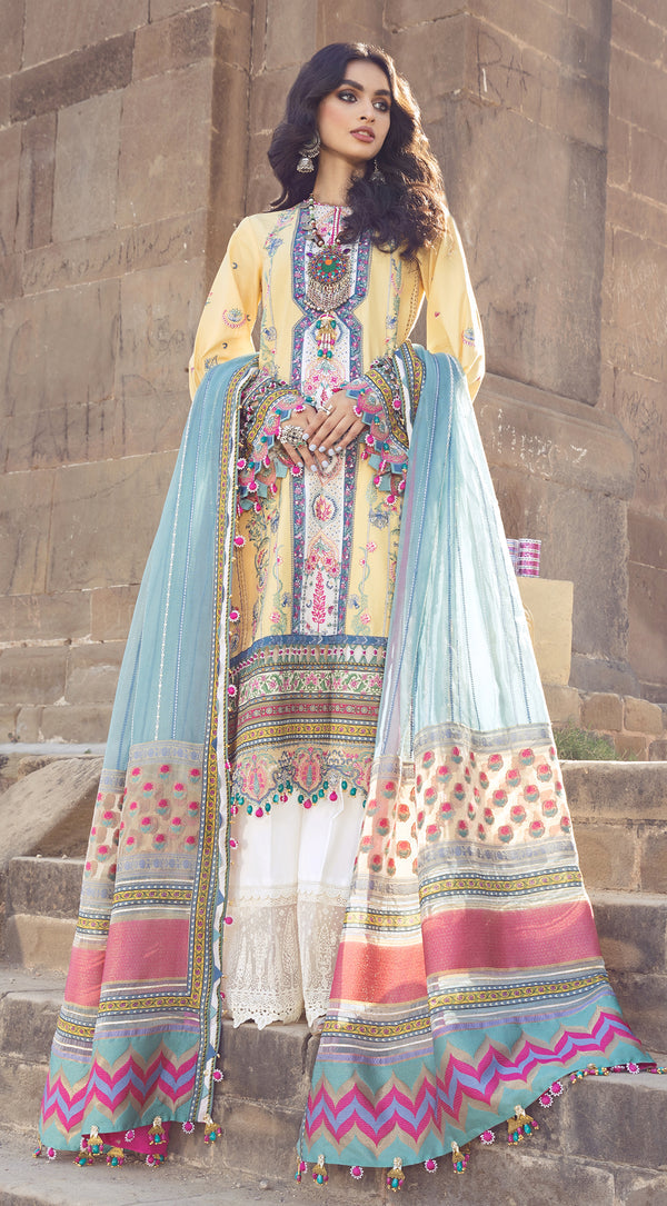 Viva Anaya Virsa Eid Lawn'22 VEL#07 ZARMINAY