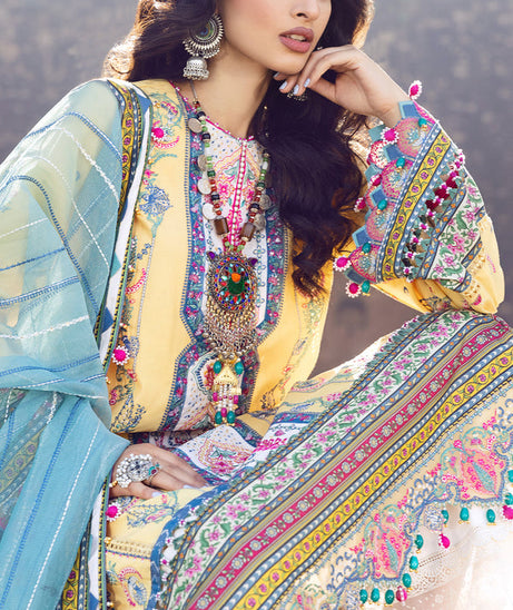 Viva Anaya Virsa Eid Lawn'22 VEL#07 ZARMINAY