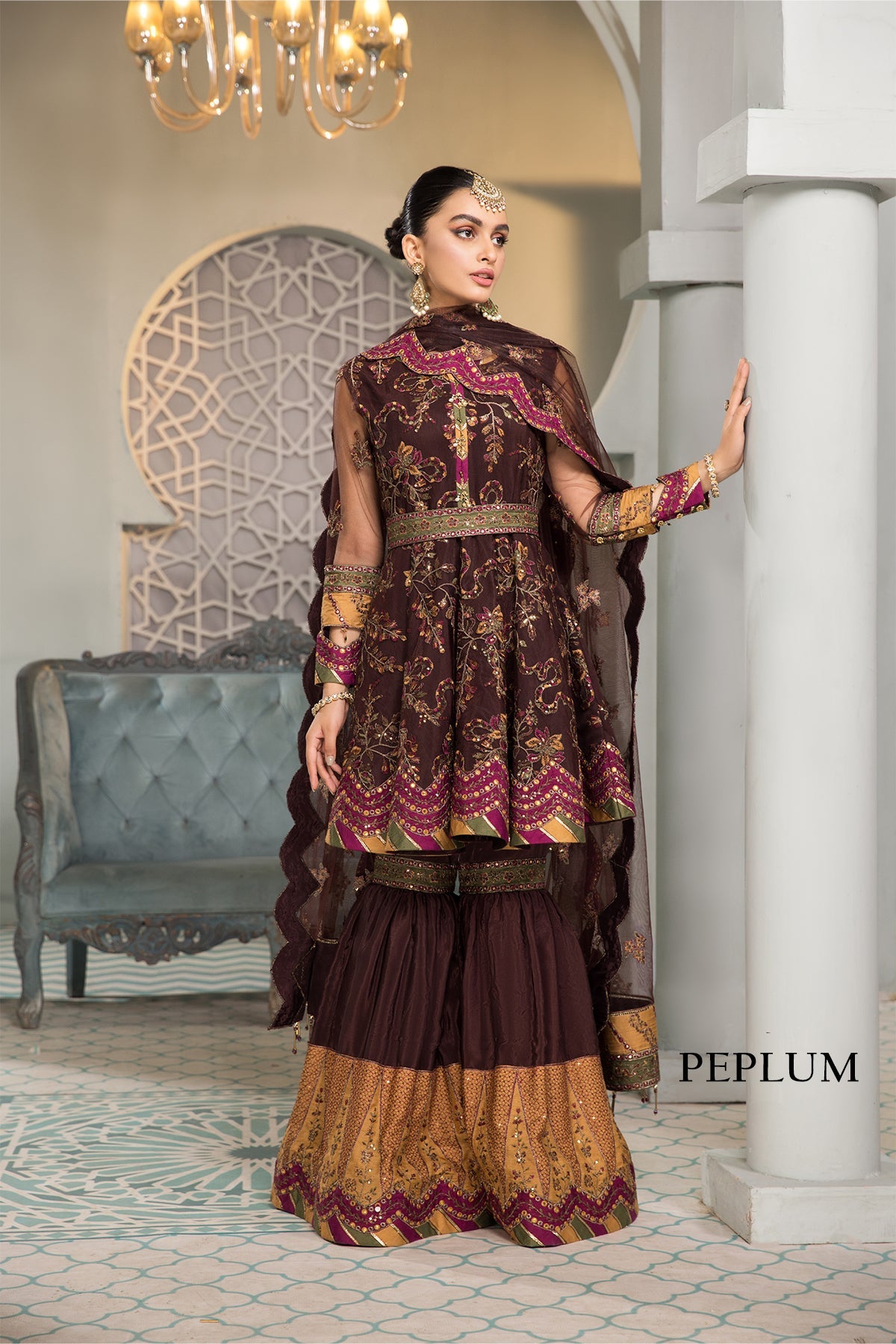 Alizeh Wasal Miras Chiffon'22 D#12 RAJWARI