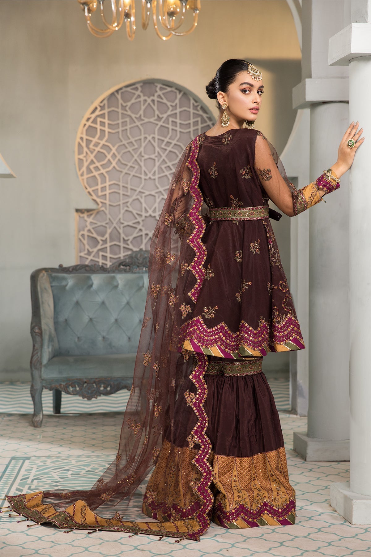 Alizeh Wasal Miras Chiffon'22 D#12 RAJWARI