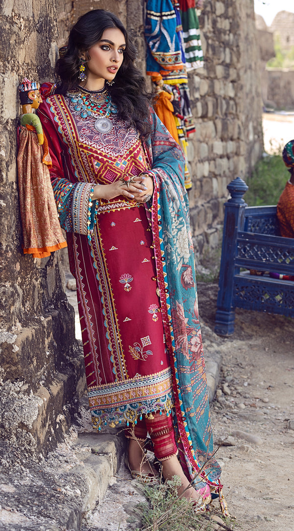 Viva Anaya Virsa Eid Lawn'22 VEL#02 SABENA