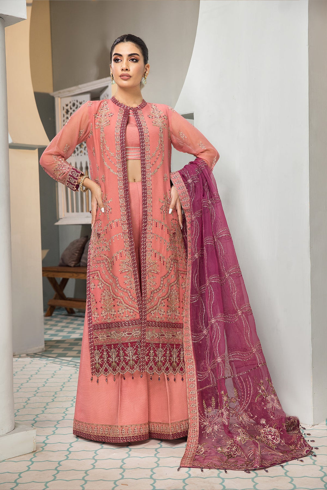 Alizeh Wasal Miras Chiffon'22 D#11 ZEINA