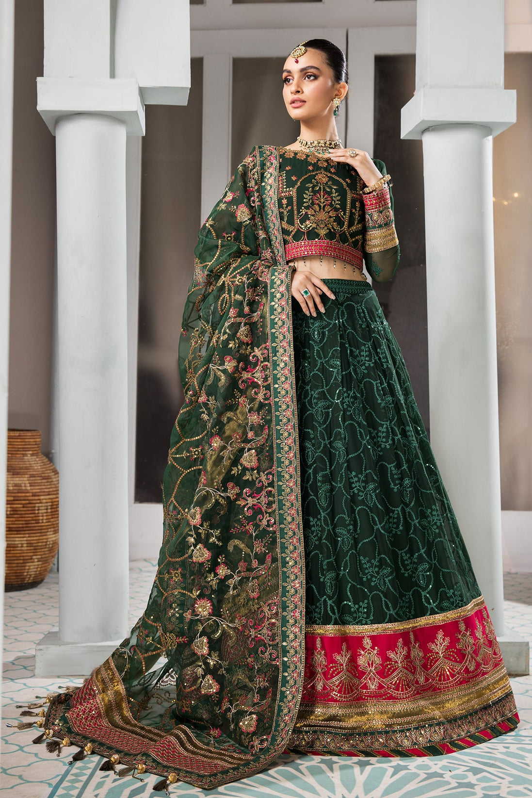 Alizeh Wasal Miras Chiffon'22 D#01 NAULAKHA