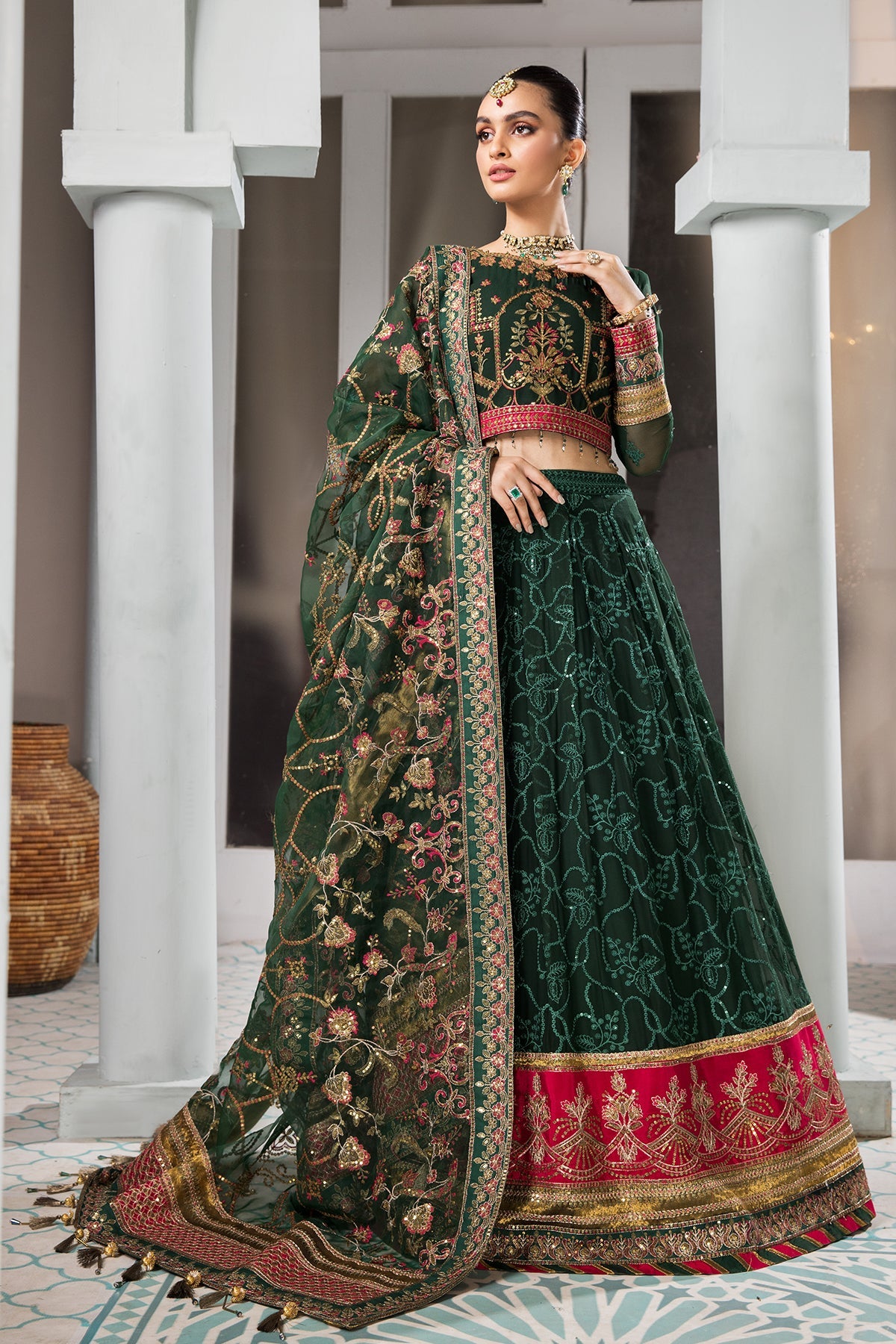 Alizeh Wasal Miras Chiffon'22 D#01 NAULAKHA