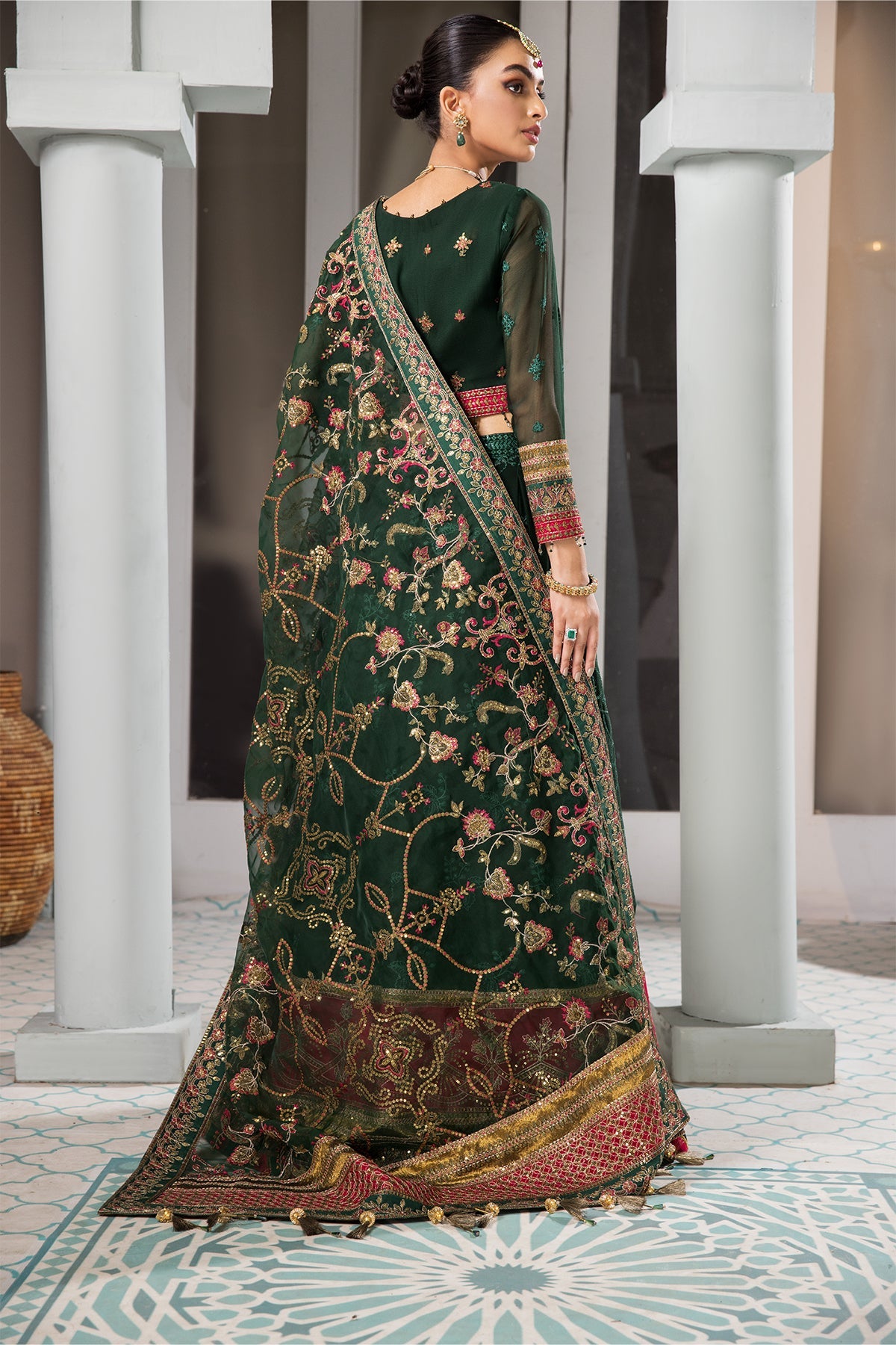 Alizeh Wasal Miras Chiffon'22 D#01 NAULAKHA