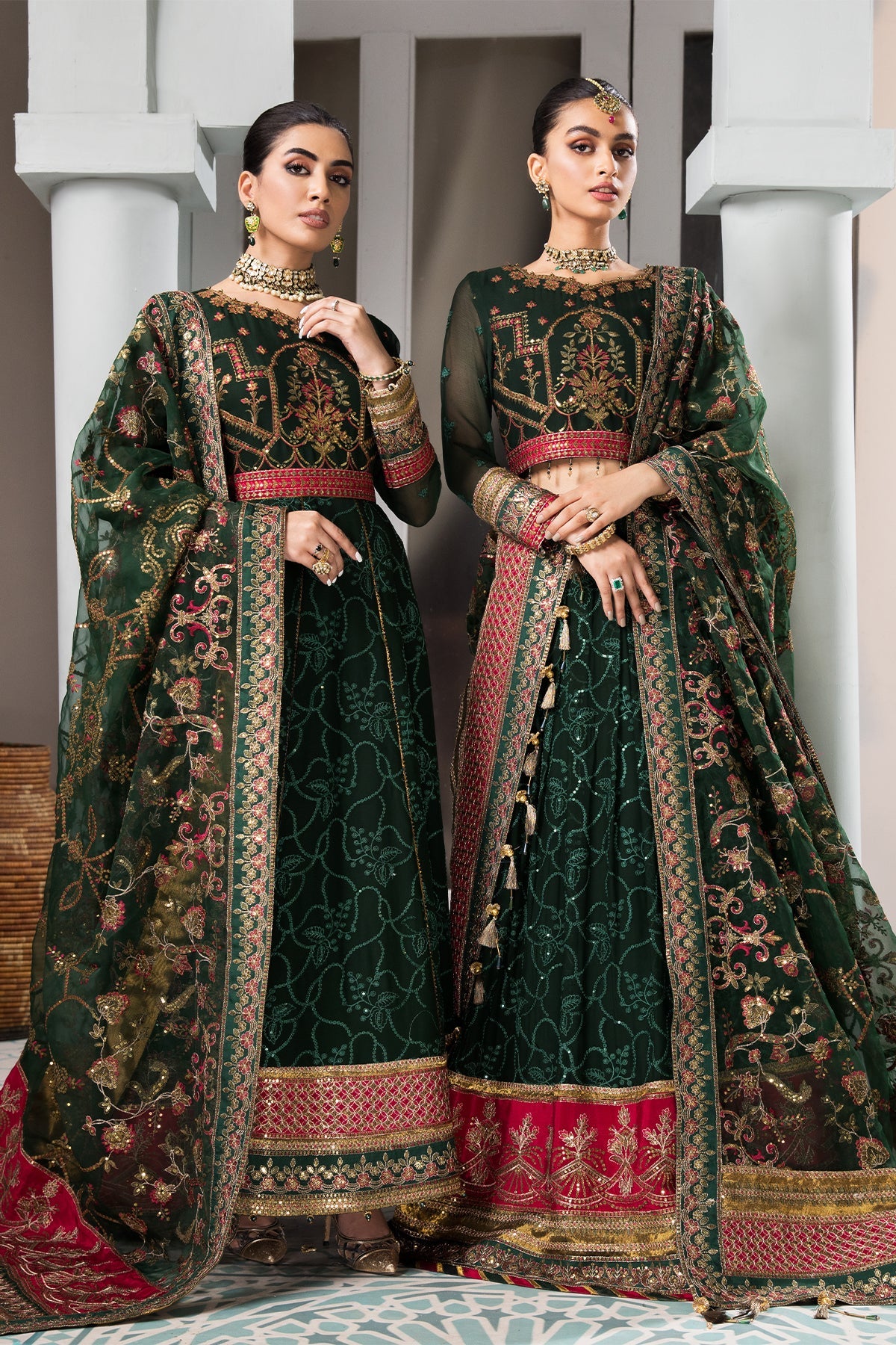 Alizeh Wasal Miras Chiffon'22 D#01 NAULAKHA
