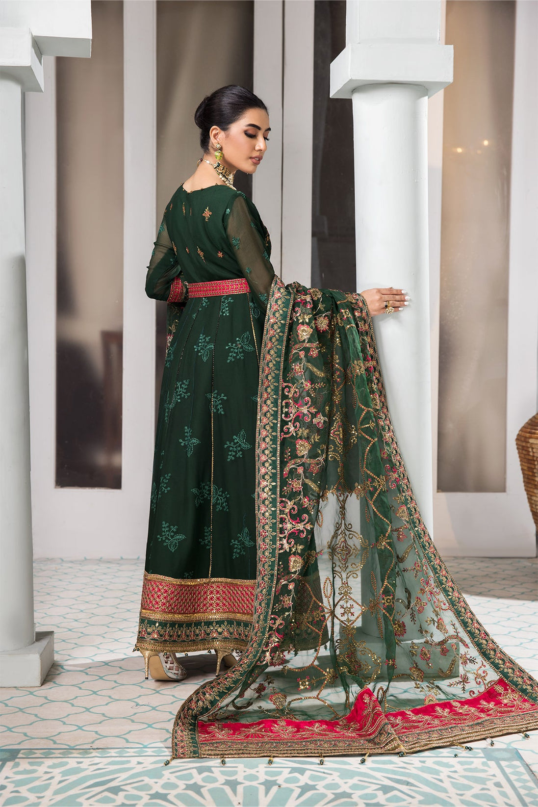 Alizeh Wasal Miras Chiffon'22 D#01 NAULAKHA