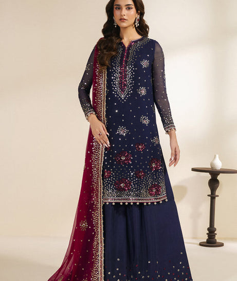 Zarif Meraki Emb Chiffon'26 ZA#10