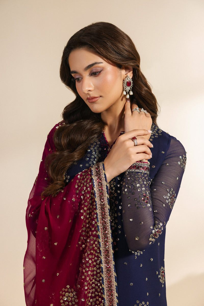 Zarif Meraki Emb Chiffon'26 ZA#10
