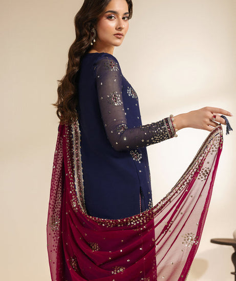 Zarif Meraki Emb Chiffon'26 ZA#10