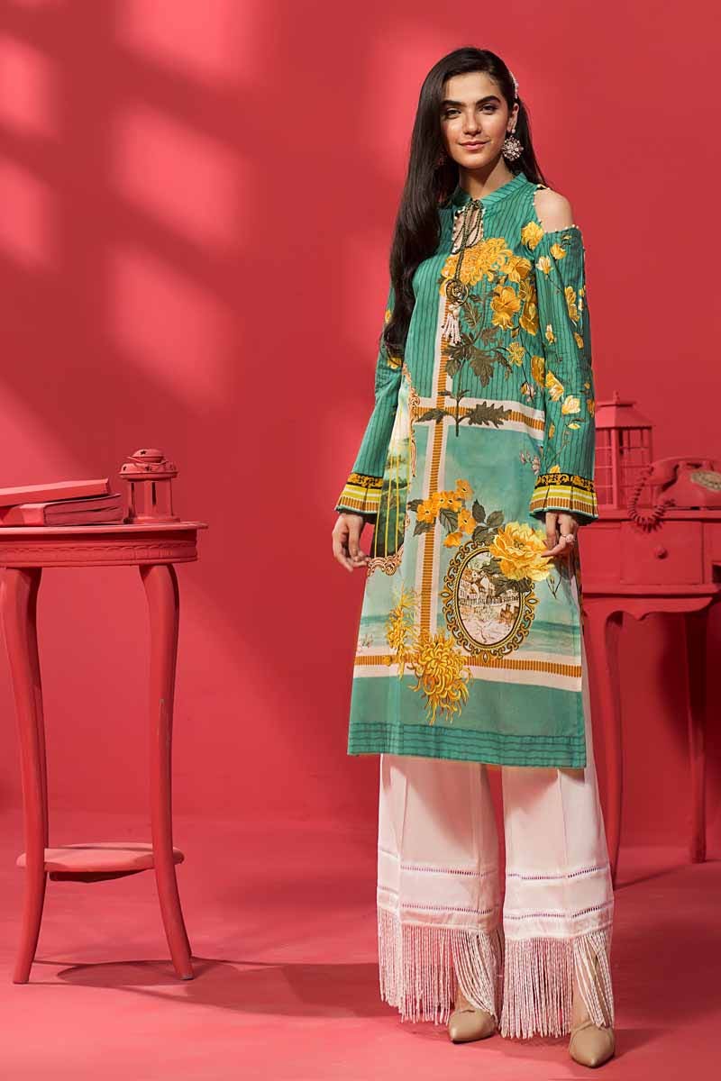 Gul Ahmed Mid Summer'19 SCE#118