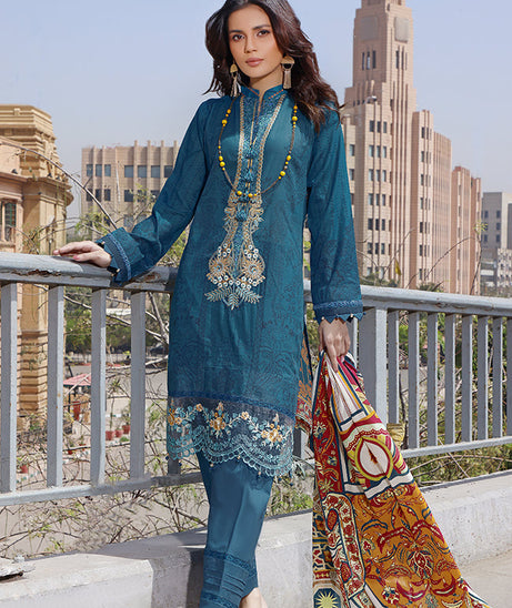 Al-Zohaib Rang Emb Lawn'22 D#1