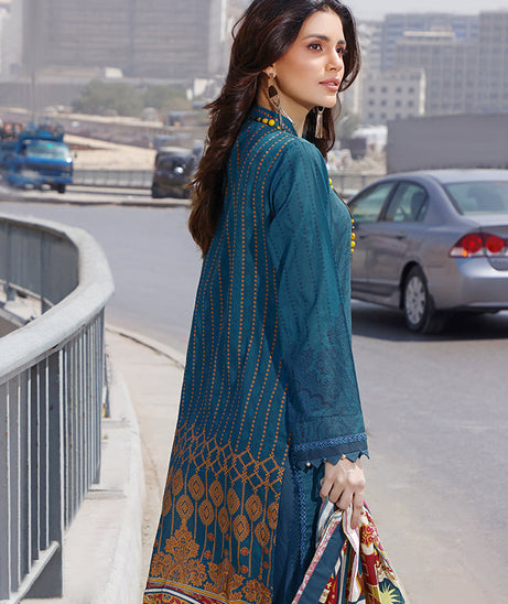 Al-Zohaib Rang Emb Lawn'22 D#1