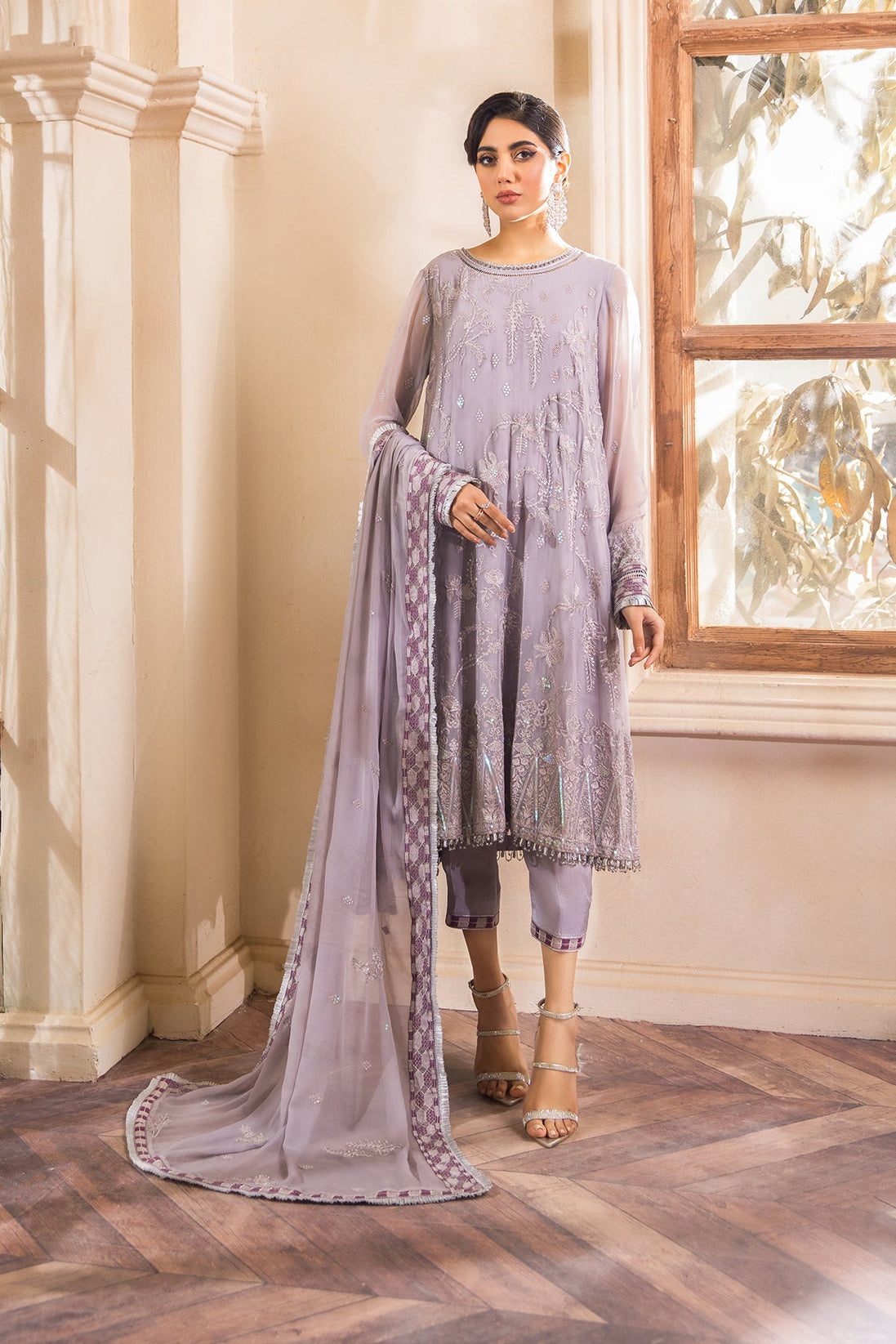 Farasha Emb Chiffon`22 D#04 (Vol-1)