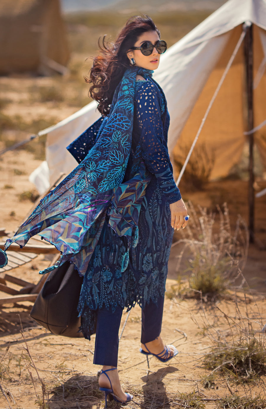 Mahiymaan Luxury Lawn Eid Edit'24 M#01