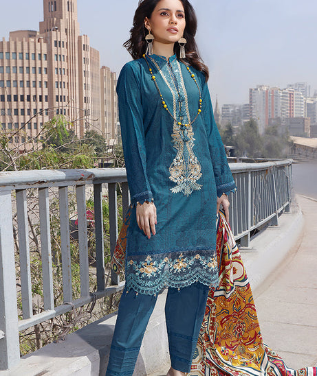 Al-Zohaib Rang Emb Lawn'22 D#1