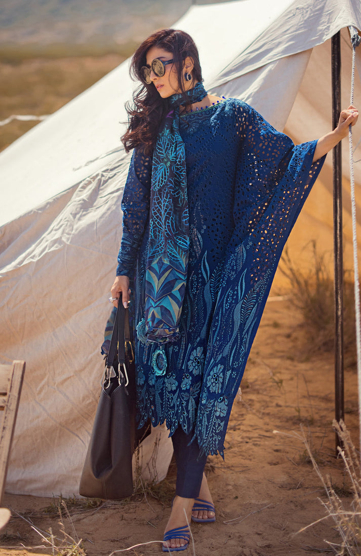 Mahiymaan Luxury Lawn Eid Edit'24 M#01