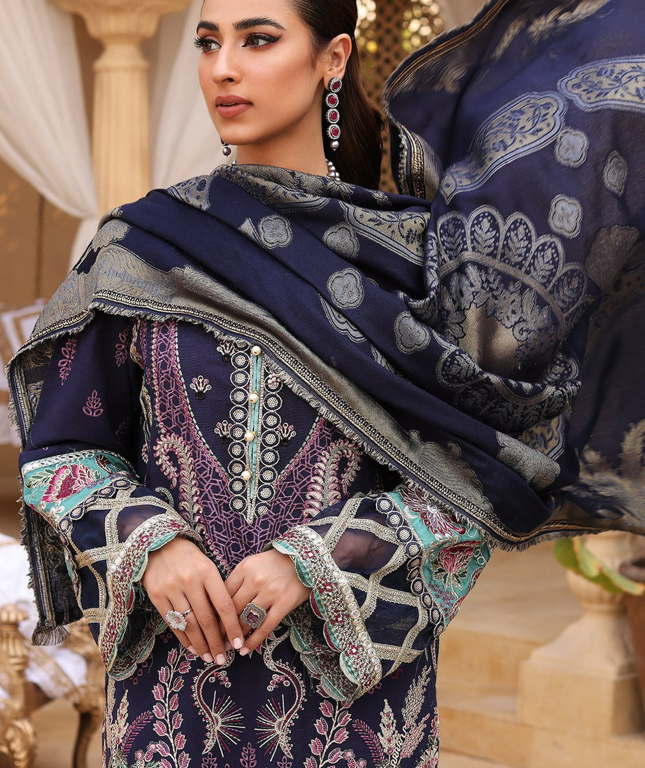 Elaf Luxury Winter Collection'22 ELW#10 B (Dusk)
