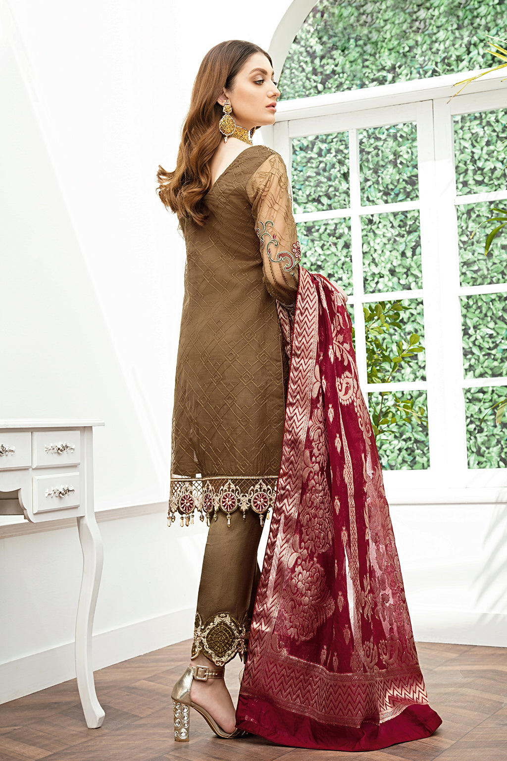 Ramsha Minhal Luxury Chiffon`22 Vol-2 M#206