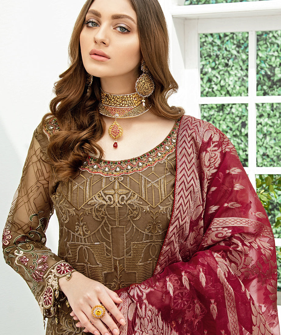 Ramsha Minhal Luxury Chiffon`22 Vol-2 M#206